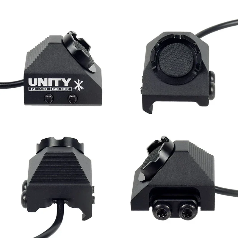 Surefire M300 M600 UNITY Remote Pressure Light Switch Hot Button 2.5/3.5mm/SF Plug MLOK Keymod 20mm Rail Cover DBAL-A2 PEQ15