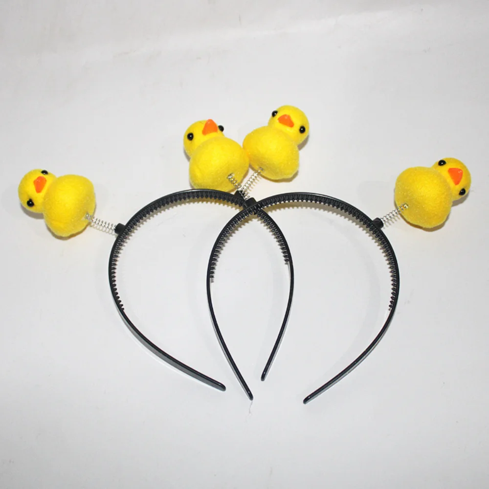 Yellow Duck Headband for Women and Girls Hair Accessory