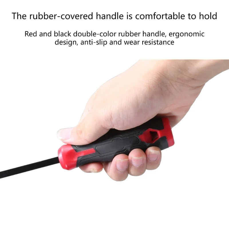 다기능 스테이플 리프터 풀러 스크루 드라이버 도구 목공 자동차 타이어 유지 보수를위한 자형 리프터 디자인 R7UA