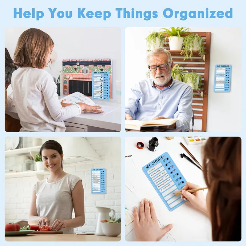 Reusable Daily Chore Checklist and Responsibility Chart