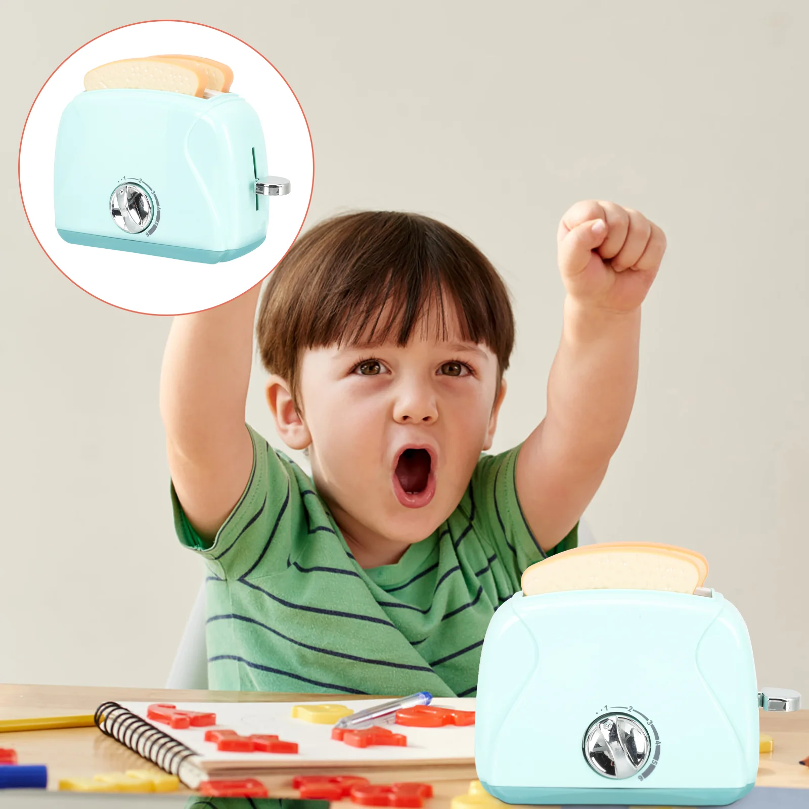Plastic Bread Machine Toy Kids Play Kitchen Accessories Cooking Toys Pretend Play Mini Craft Decorative Gifts Birthday Gift Toy