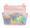Hanging Bath Toy Organizer, Extra Large Opening Bathroom Toy Holder, Large Capacity Bottom Zipper Bathtub Toy Storage Bag 4