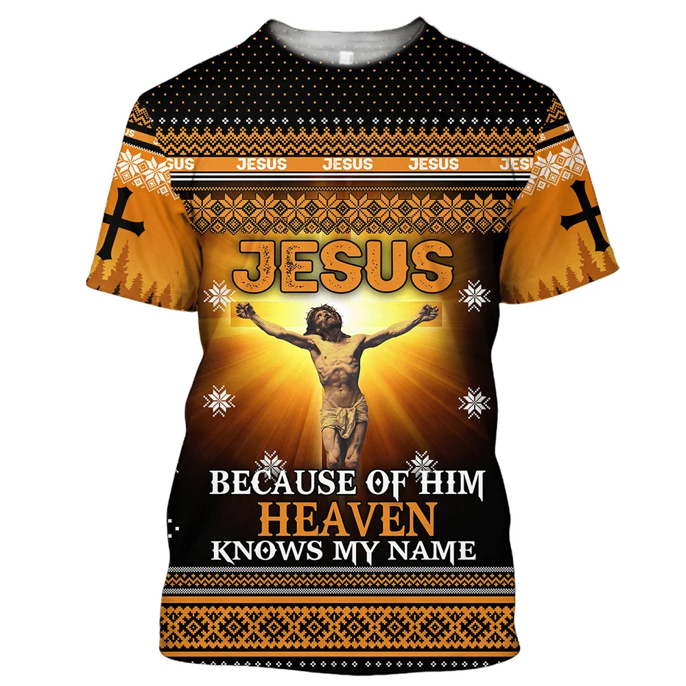 Jesus 3D Print T-Shirt 6