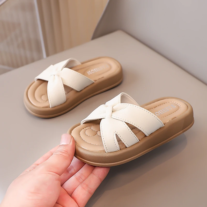 Girls Summer Beach Sandals Anti Slip Comfortable Kids Shoes