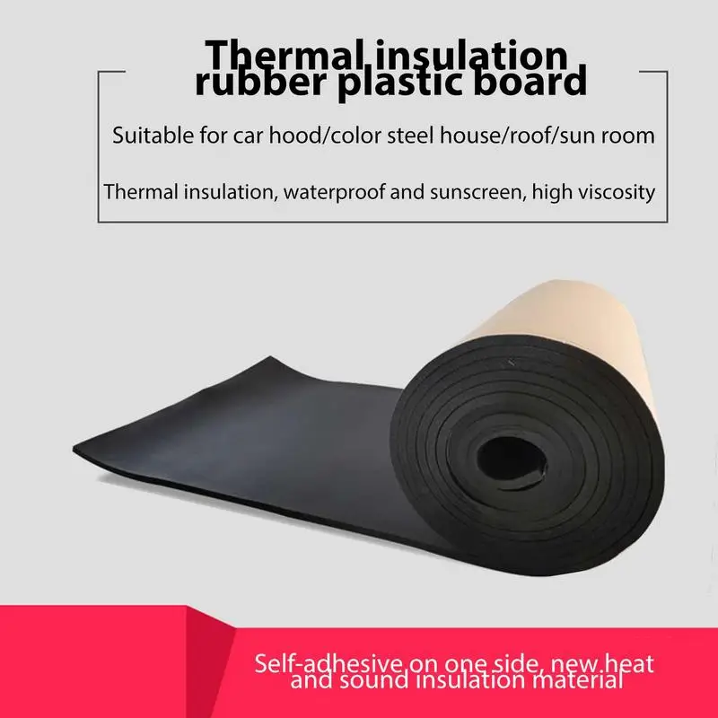 Moisture Proof Sunblock Self Adhesive Foil Bubble Insulation Roll Waterproof  Flexible - China Heat Insulation, Thermal Insulation