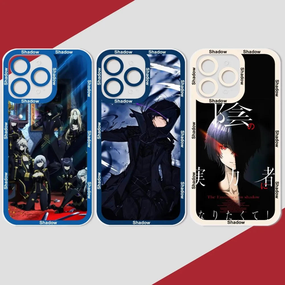 The Eminence In Shadow Cid Kagenou Custodia Per Telefono Ainme Per Iphone 11 12 13 Iphone15 Mini Pro Max 14 Pro Max Custodia Shell Funda Cover