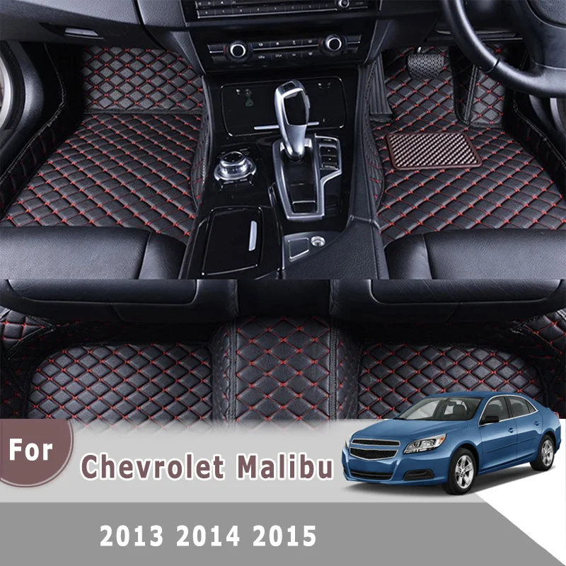 

RHD Carpets For Chevrolet Malibu 2015 2014 2013 Car Floor Mats Auto Interior Accessories Custom Leather Fit Dash Foot Rugs