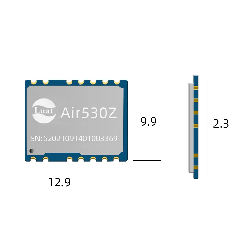Рисунок 4 - Air530Z GPS BDS GLONASS многорежимная