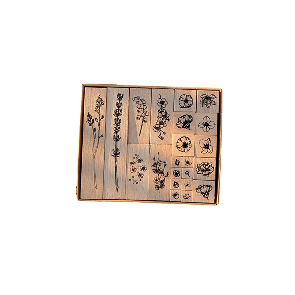 

DIY Essential Wood Mounted Rubber Stamps for Personal Accounts and Creative Ventures Meticulous Craftsmanship