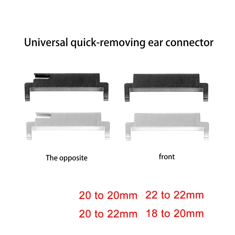 Versatile Quick Release Watch Band Adapter & Connector Set