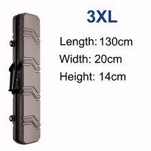  80 90 100 120 125 130CM Portable abs Fishing Rod Bag Fishing Auxiliary Bag Hard Case Rod Cover 낚시 하드 케이스 чехол для удочек 