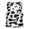 Men Cow Print Open Front Coat Jacket Vest Halloween Festival Hippie Costume Cowboy Cardigan Cosplay Party Fancy Dress Up 4