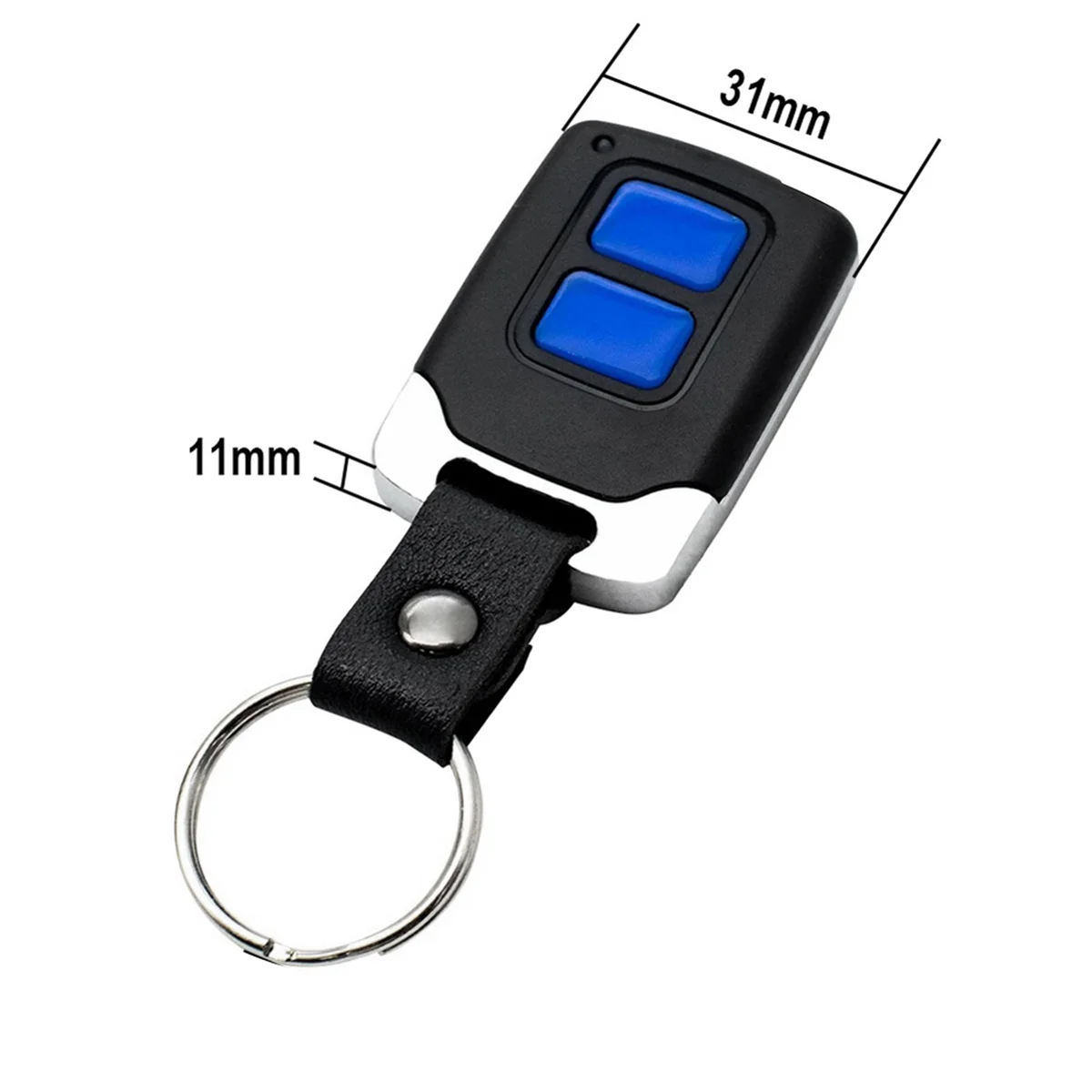 A04R-433Mhz Garage Copy Remote Control 2 Keys Duplicator Door Commands Opener Electric Clone Fixed Code Access Gate B