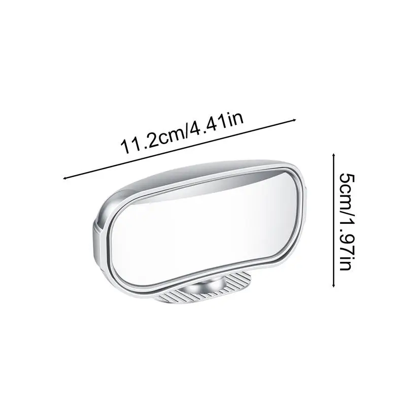 Blind Spots Mirrors Auxiliary Mirrors For Reversing And Rearview 360 Degrees Rotating Car Safety Auxiliary Side Mirror For Cars