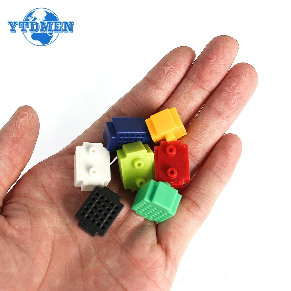 6/7pcs SYB-170 Breadboard Solderless Prototype Test Board ZY-25 PCB Circuit Board Test Boards Mini DIY Kit 6 Colors/7 Colors