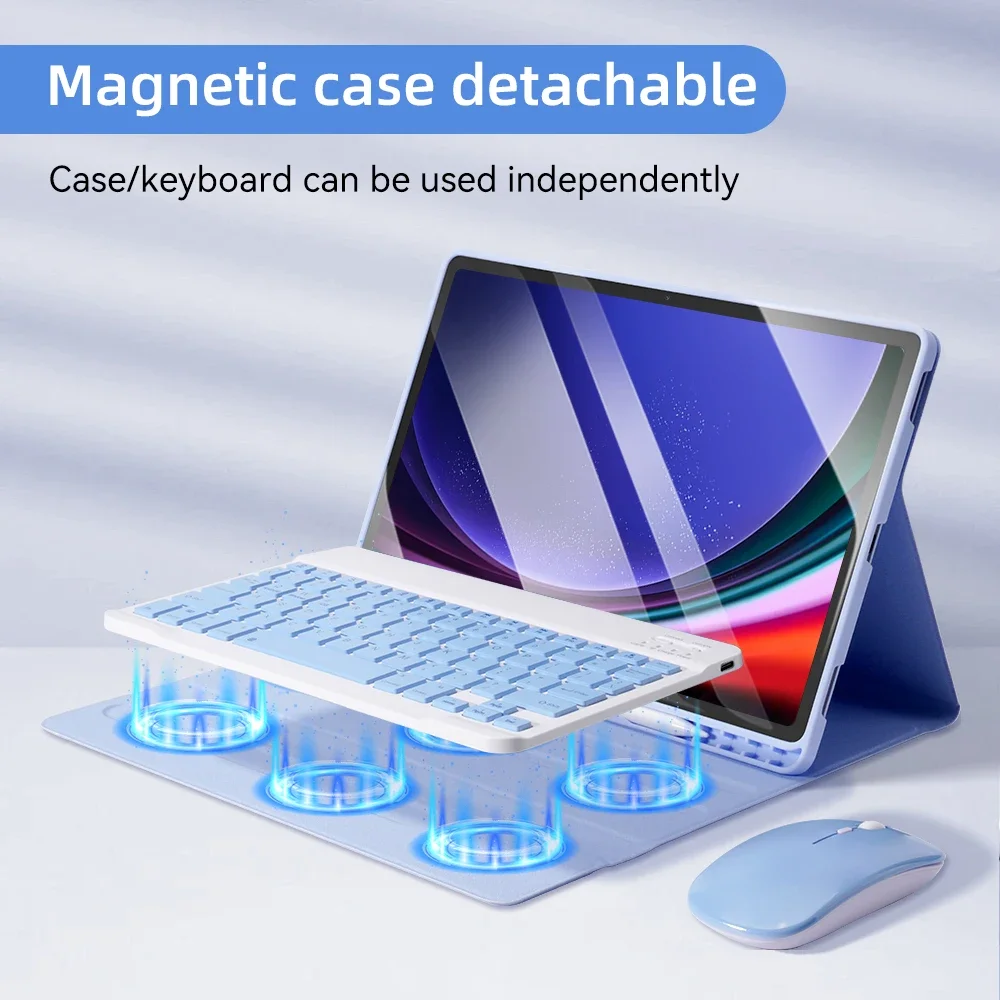 Magnetic Detachable Wireless Keyboard Case for Samsung Galaxy Tab S11 - 11 Inch (2025)