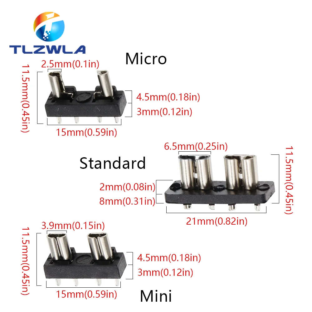 Car Fuse Holder 10PCS PCB Board Standard Mini Micro Small Blade