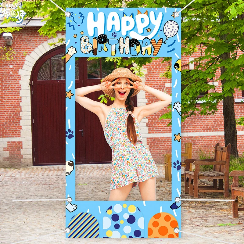 

Новинка 2024 г., полый фон для фотографирования в стиле дня рождения