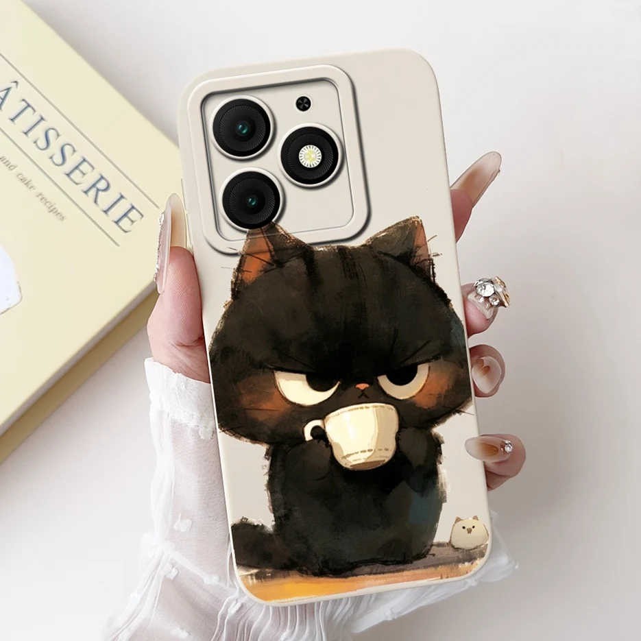 Cute Fashion Cartoon Soft TPU Phone Case - Stylish Protective Back Cover Bumper