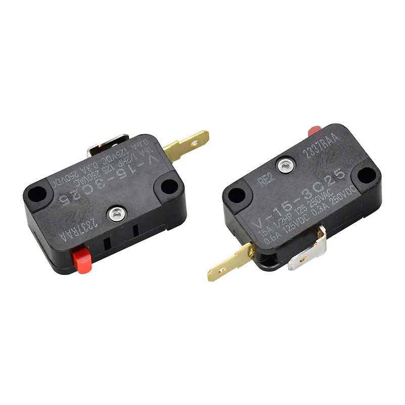 2PCS microwave door switch SZM-V16-FA-63 SZM-V16-FD-63 28QBP0497 D3V-16G-3C25 WB24X10076 for LG GE Microwave Oven