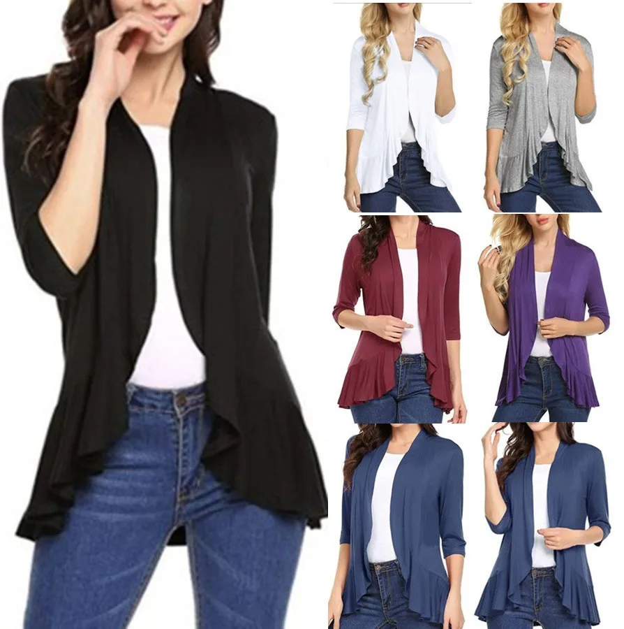 

2023 Hot Selling Women's Spring and Autumn New Solid Color Cardigan Top Polo Shirt Women Ladies Tops