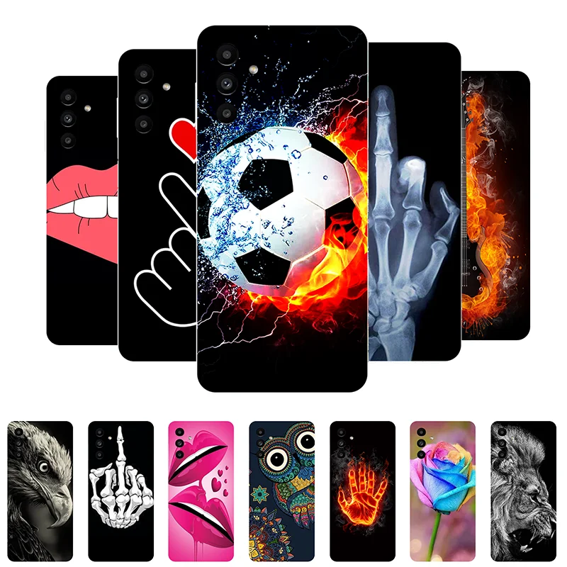 Per Samsung A34 2023 5G Custodia Football Soft Custodie Posteriori In Silicone Per Samsung Galaxy A34 A346B Cover Per Telefono Per Samsung A 34 5G Etu