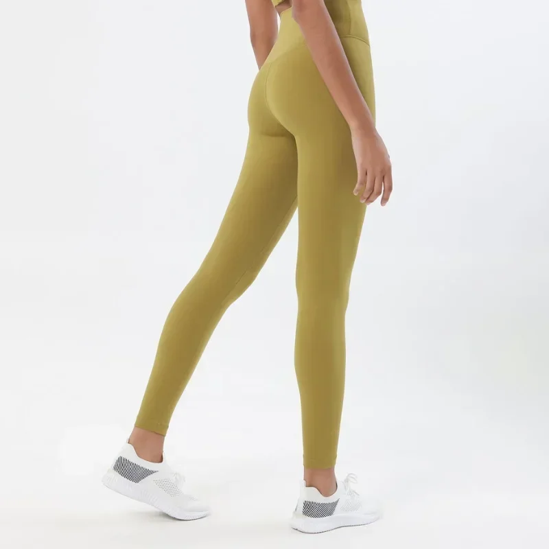 Yoga Leggings for Fitness Legging Sport Femme Back Pocket Pants Female Buttery Soft High Waist Leggins Push Up Gym Tights Women Sports Leggings Yoga Pants