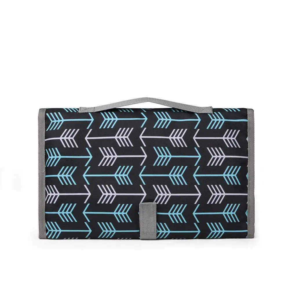Travel-friendly Baby Changing Pad Diaper Bag Changing Pad with Storage Pockets Travel Diaper Bag with Waterproof for Baby