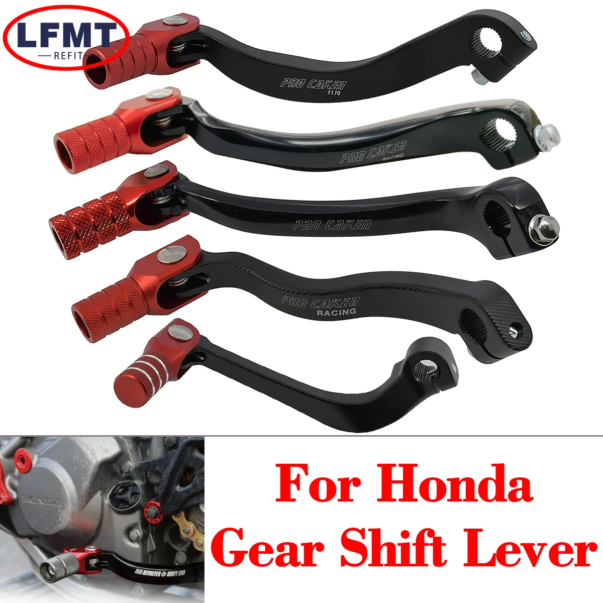 

Motorcycle Gear Shifter Shift Lever Pedal For Honda 110F 150F 230F CRF250R CRF450R CRF250X CRF450X CRF 250R 450R 250X 450X 450RX