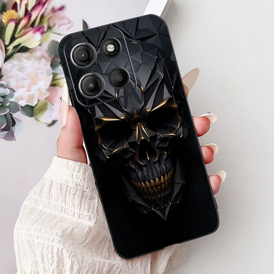 Cute Panda Lion Shockproof Silicone TPU Phone Case Cover
