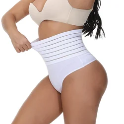 Pós-parto cintura alta Shaping Calcinha, compressão abdominal, emagrecimento Belly Band, Shaper do corpo respirável, Butt Lifter, Seamless Panty