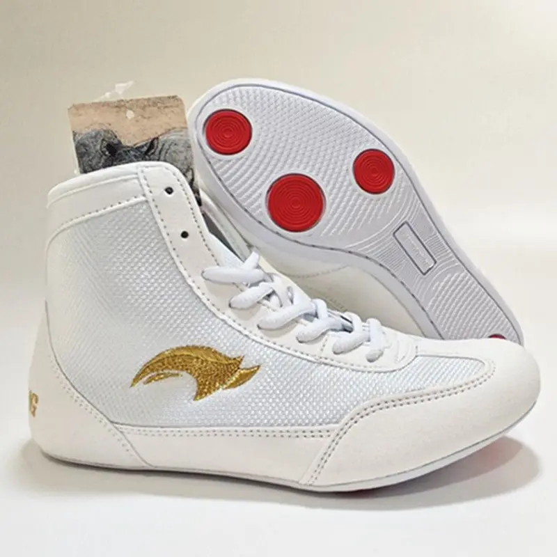 Fashion Simple Wrestling Shoes Neutral Slip Resistant Comfortable Waterproof Wrestling Training Shoes Gym Training