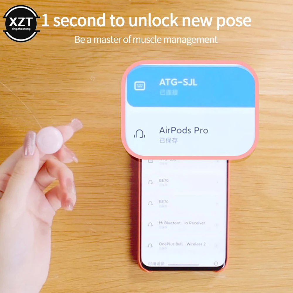 Bluetooth compatible mobile phone remote control ring fingertip Douyin short video flip browsing device video controller