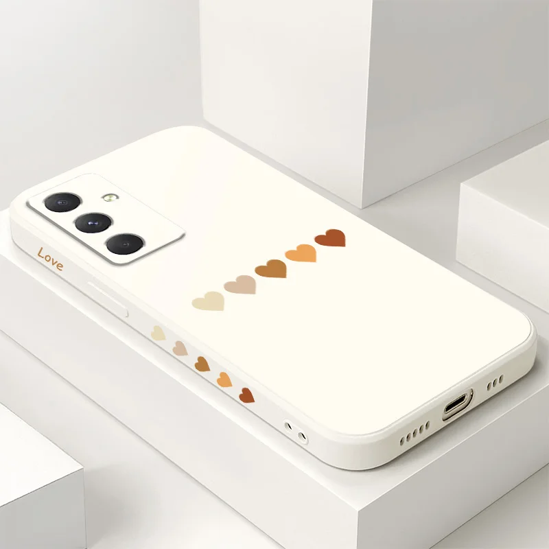 Gradient Heart Phone Case - Abstract Love Design