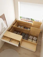 ! Ensemble de chambre d'enfant de luxe pour fille, avec lit superposé en bois, étagère de rangement double, maisonnette pour enfants et armoire 4