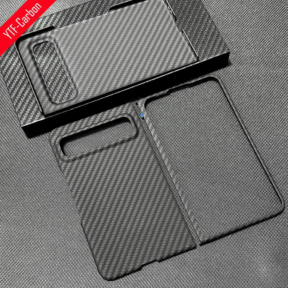 

YTF-Carbon для Google Pixel Fold Женский Ультратонкий чехол из углеродного волокна с защитой от падения