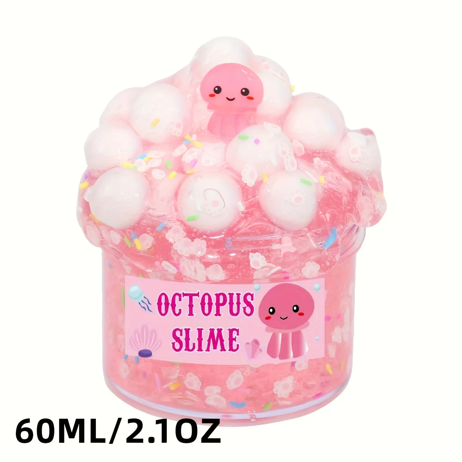 70ml Slime Crystal Mud Ocean Set Clay Clay Glue Colored Mud Decompression Toy 5-color Crystal Decompression Toy crystal soil mud toy slime toy