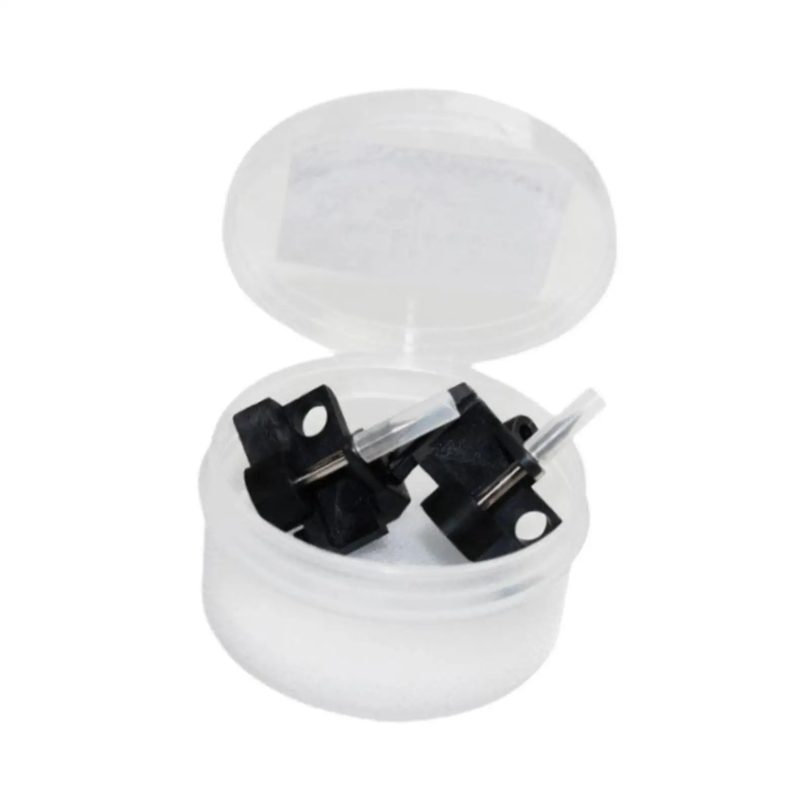 2 Pieces Fiber Fusion Splicer Electrode Rod Multifunctional Compact Portable Welding Machine Electrodes for AI-9 AI-7 AI-10 AI-8