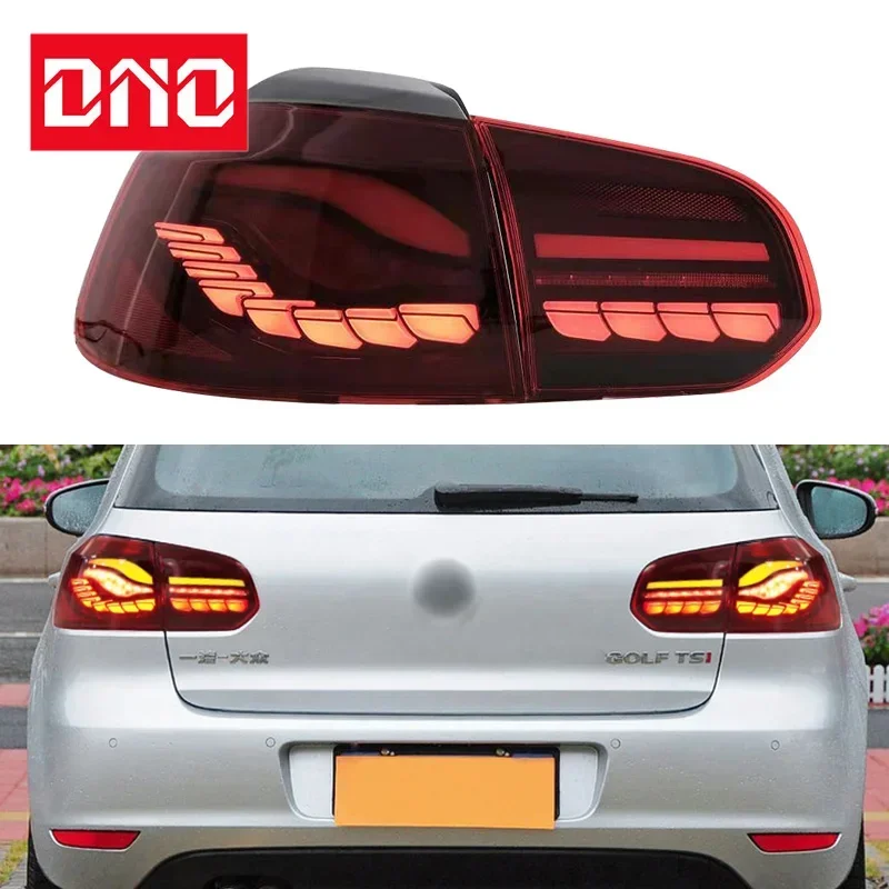 

Car LED Taillight For Volkswagen VW Golf 6 MK6 R20 2009 - 2013 Rear Running Lamp Brake Reverse Turn Signal Car Accessories