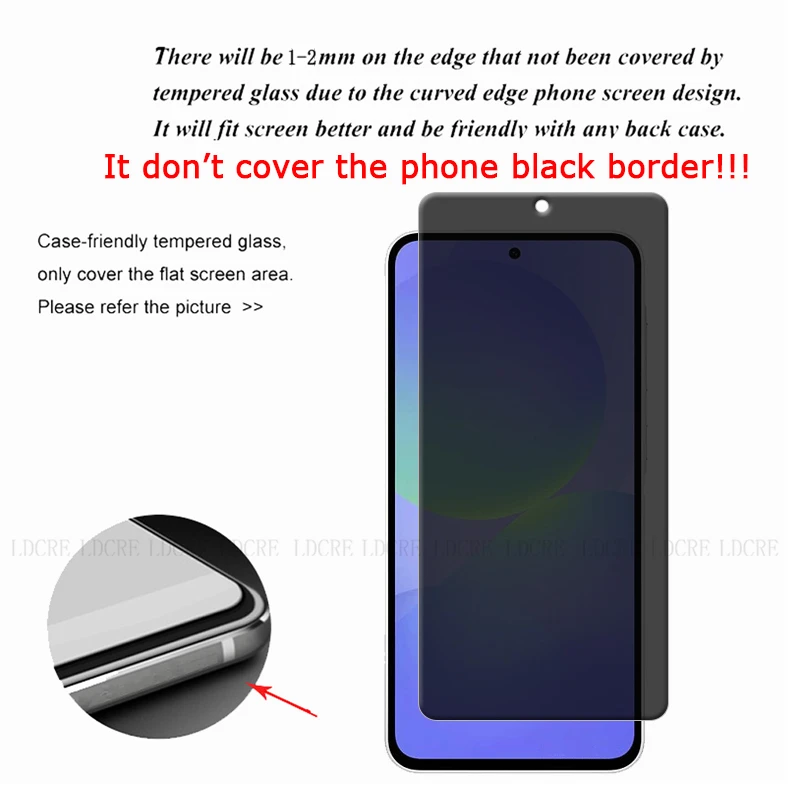 4 قطعة لسامسونج A36 الزجاج لسامسونج غالاكسي A36 حا...