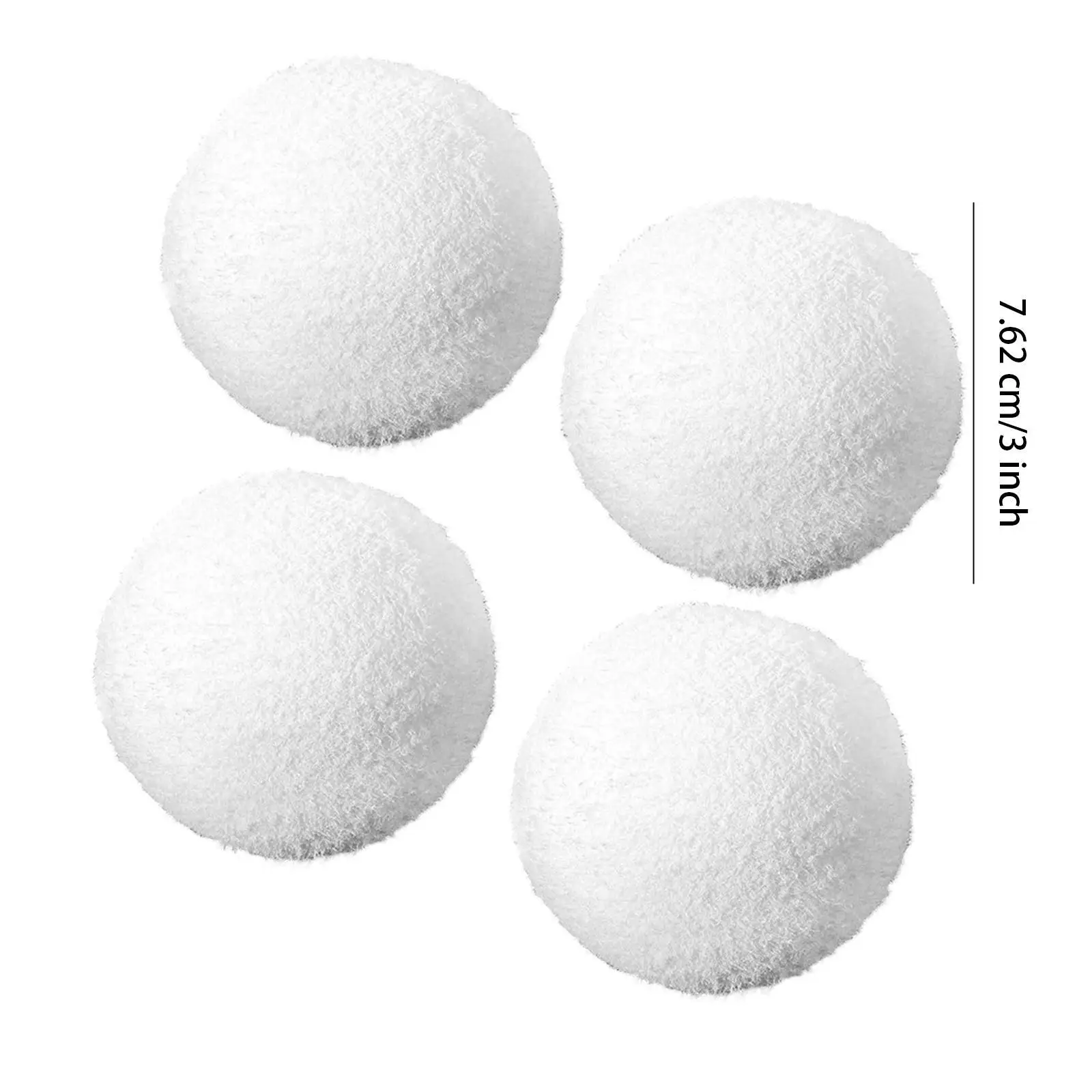 4x Pool Scumballs Oil Cleaner for Cleaning Hot Tubs Bathtubs Bath Center 6