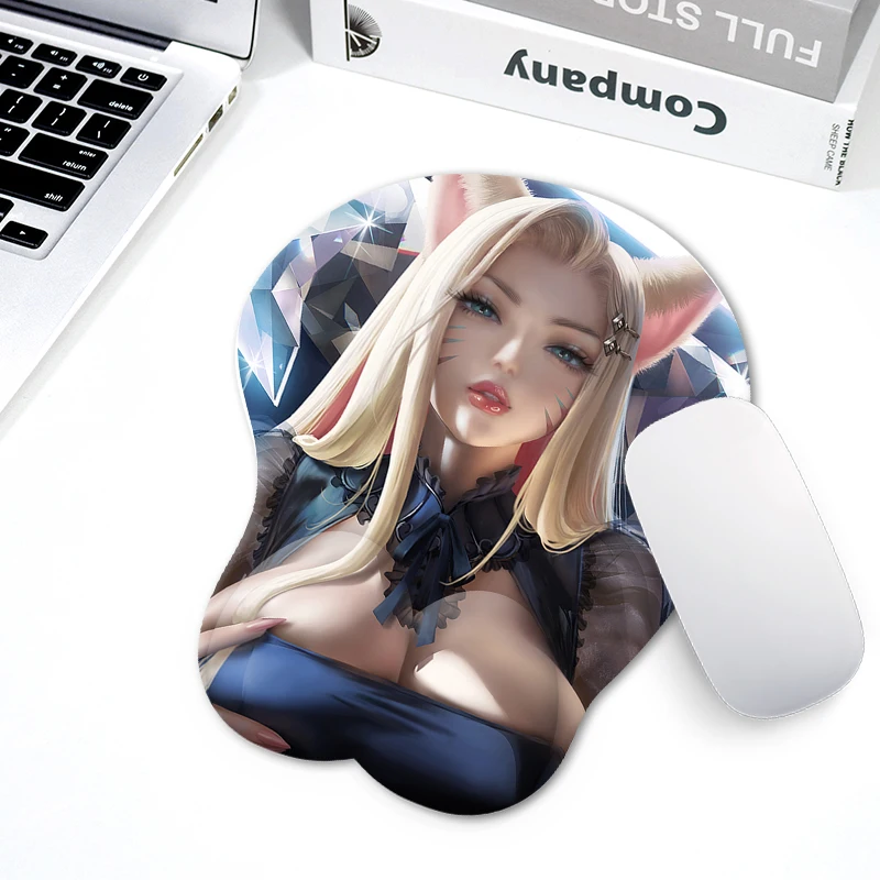 

Creative Anime Cartoon 3D Mouse Pad Silicone Wristbands Mice Mouse pad Wrist Rest Support Boys Men Mouse Pads Cool Mouse Pad Toy