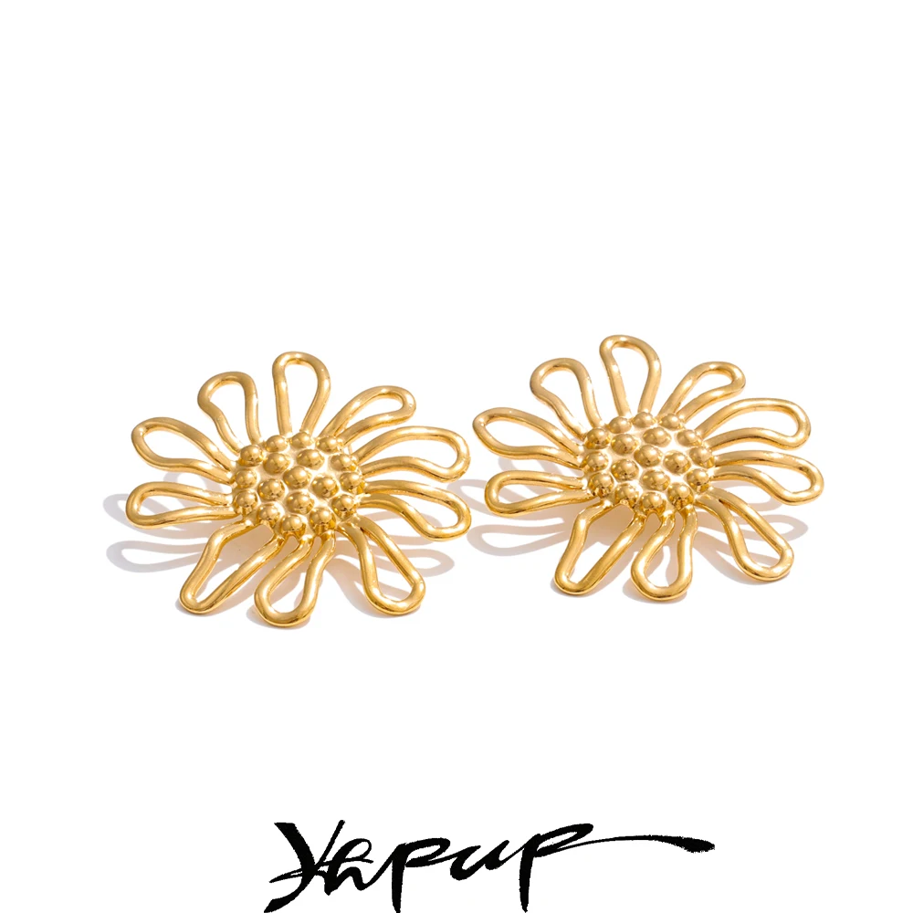 Yhpup Stainless Steel Metal Jewelry Prevent Allergy