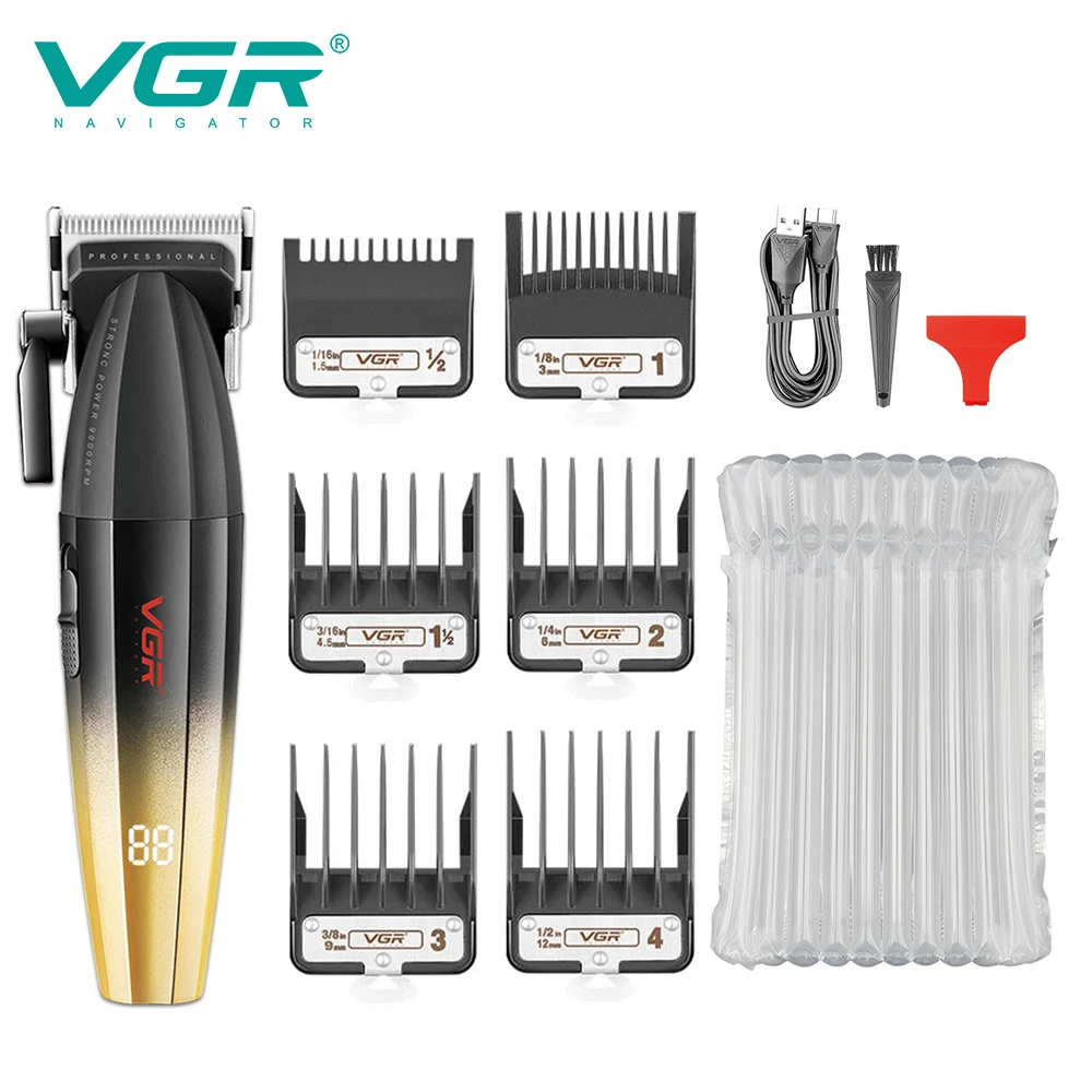 VGR مقص الشعر اللاسلكي الشعر المتقلب المهنية آلة ق...