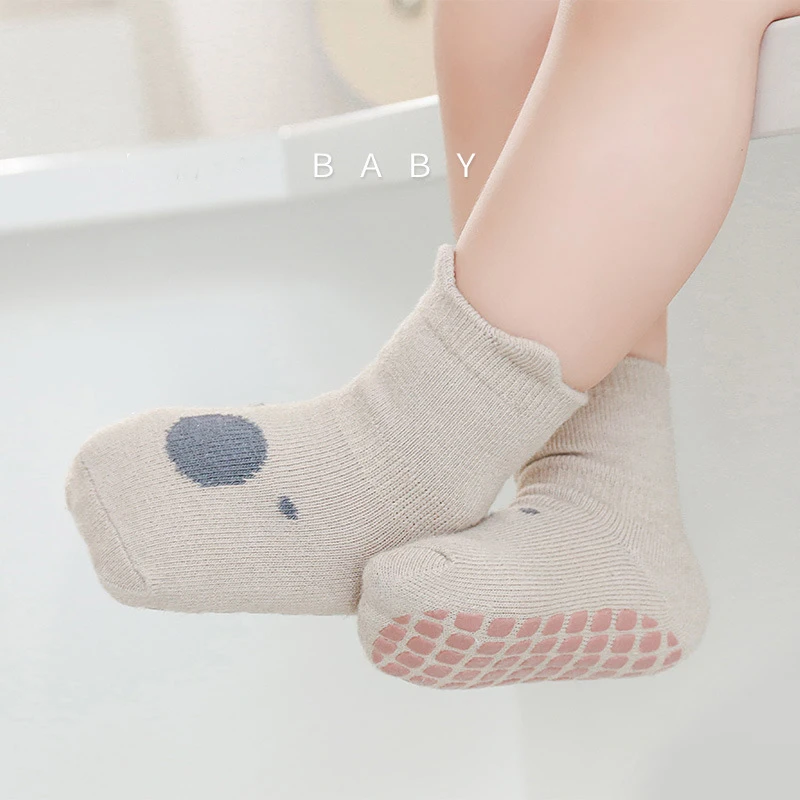 5 Pairs Infant Newborn Baby Anti-Slip Socks For Girls and Boys Accessories Toddler Cute Cartoon Floor Stockings kids socks cartoon socks baby socks girls socks