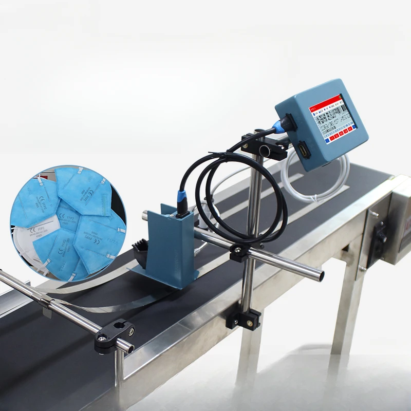 

Маска для струйного принтера UV200, полностью автоматическая линия сборки, дата производства, цена, небольшая машина для лазерного кодирования, принтер, этикетка