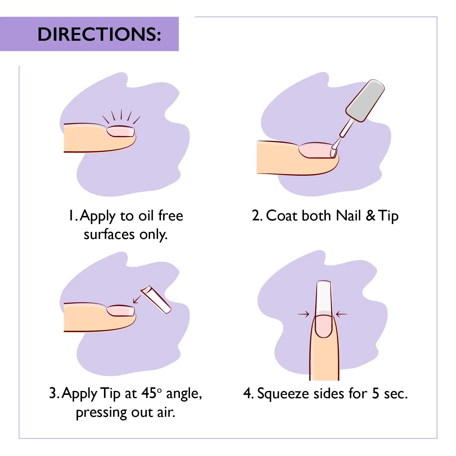 7g Nail Glue Fast Dry For Nail Tips,1/5/10Pcs Nail Art Transparent Glue Includes Brush,Use For Stick False Nails&Rhinestones#Q6K 5