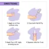 7g Nail Glue Fast Dry For Nail Tips,1/5/10Pcs Nail Art Transparent Glue Includes Brush,Use For Stick False Nails&Rhinestones#Q6K 5