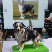 Dog Custom Bobblehead Figurine, Handcrafted Pet Sculpture, Cat Bobble Head for Memorial Day,Personalized Statue for Pet Lovers 1