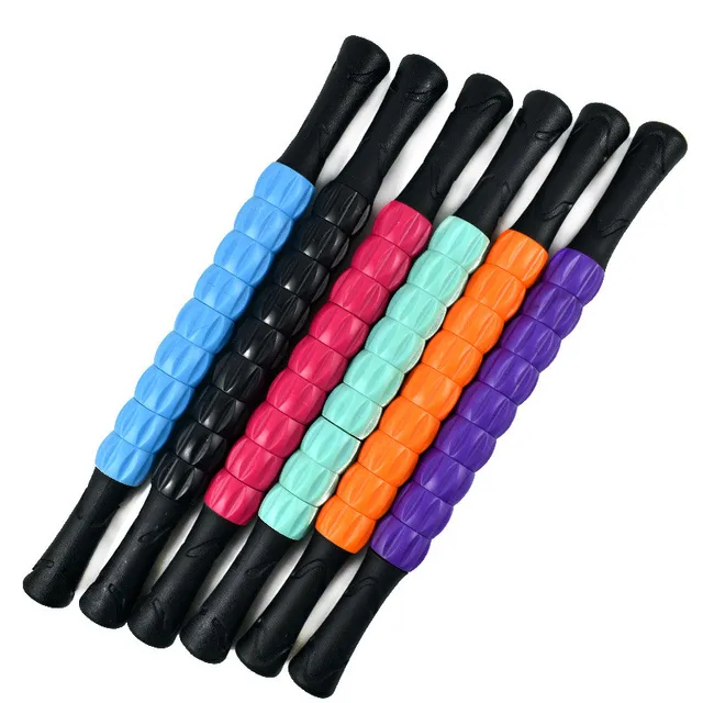9-Wheel Massage Roller for Full-Body Relaxation and Muscle Recovery